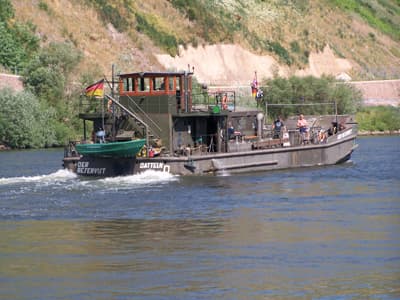 Der Reservist auf der Mosel