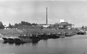 Historisches Bild der Flusspioniere, Krefeld