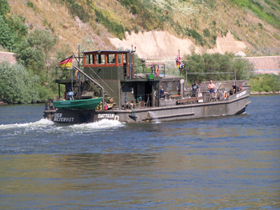Der Reservist auf der Mosel